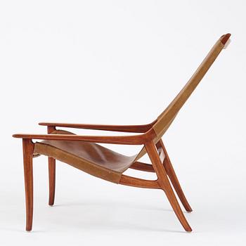 Lars Hjelle or Hartmut  Lohmeyer, an easy chair for A/S Eidsfjord Møbelfabrik or Gemla, 1950's.