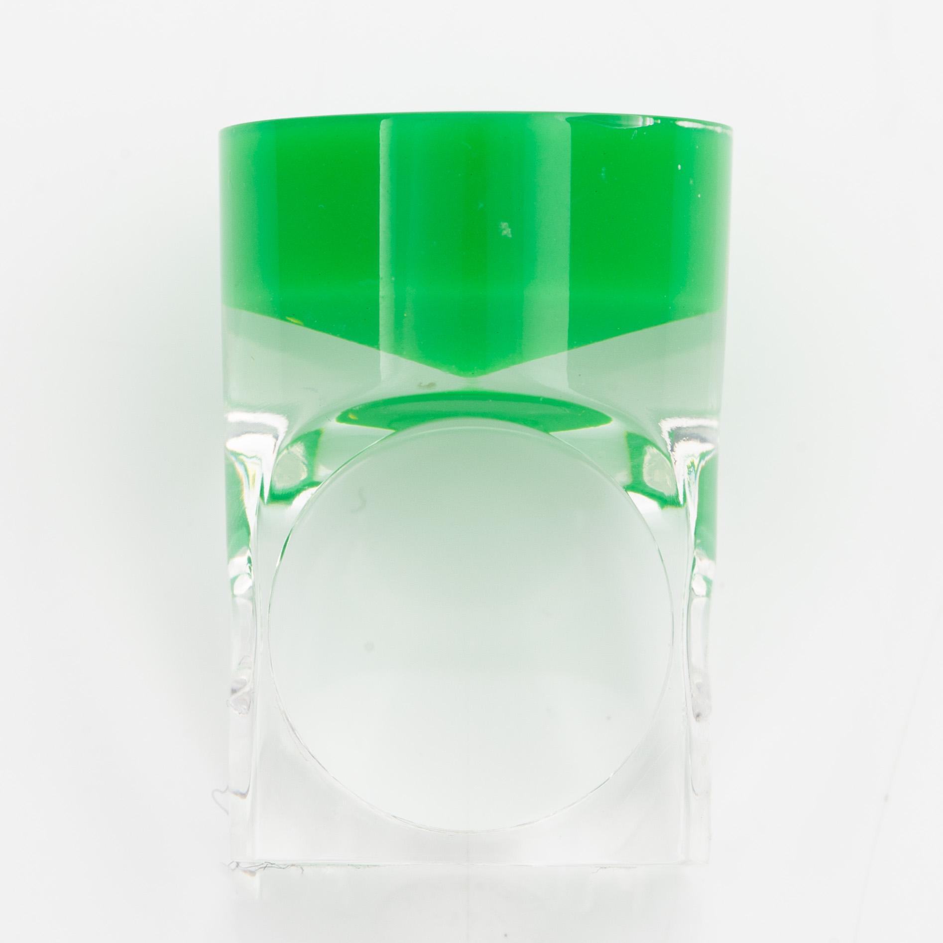 Siv Lagerström, three rings, acrylic plastic, 1970s.