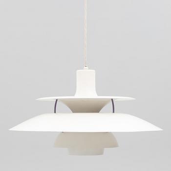 Poul Henningsen, a PH 5 ceiling lamp. Louis Poulsen Denmark.