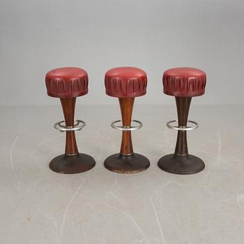 BARSTOLAR, 3 st, 1900-talets mitt.