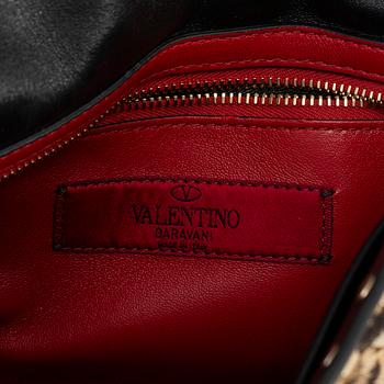 VALENTINO, "Leopard pony spike bag ".