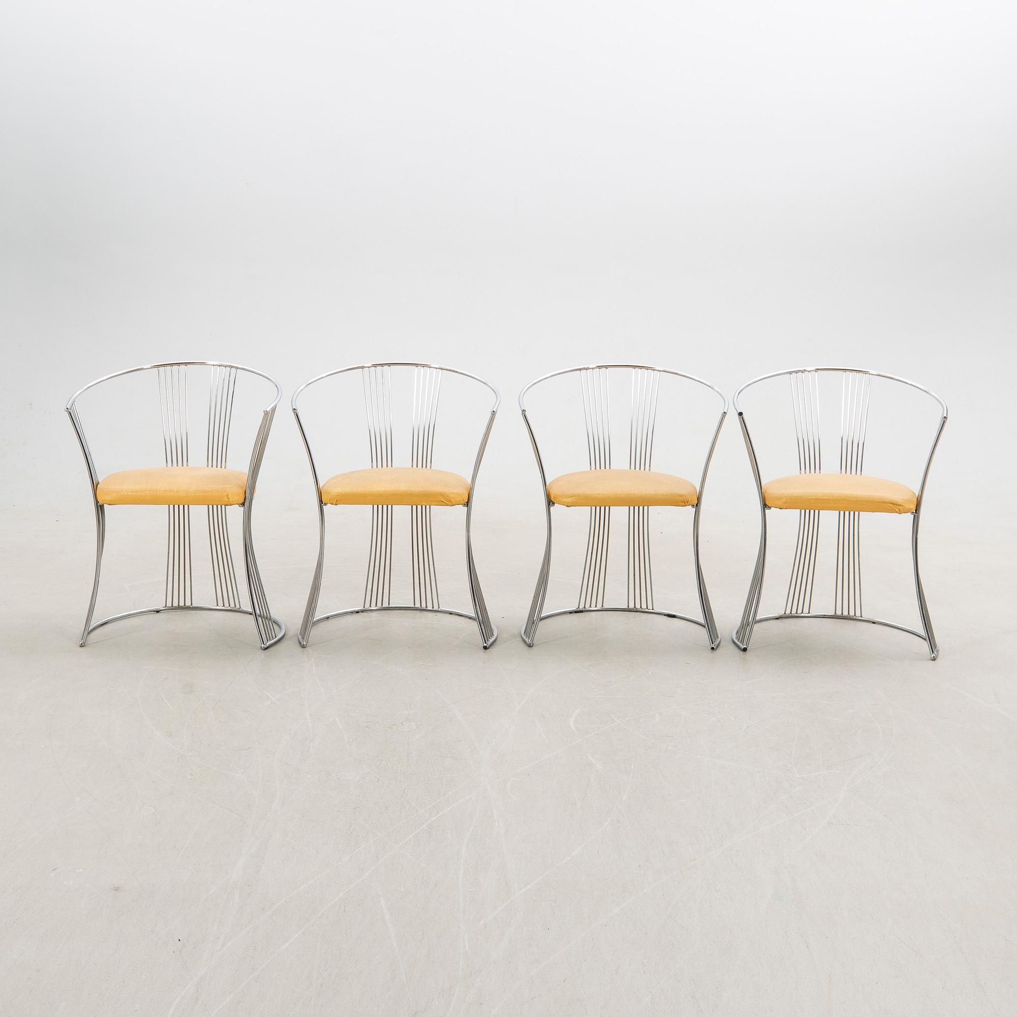 Chairs 4 pcs Italy 1980s/90s.