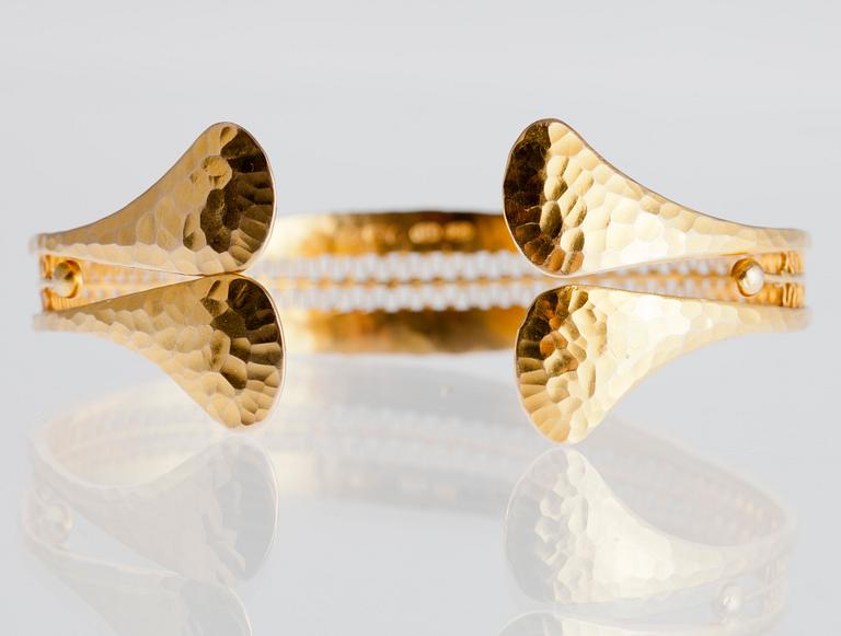 Tapio Wirkkala, ARMBAND, 14K guld, Kultakeskus 1968.