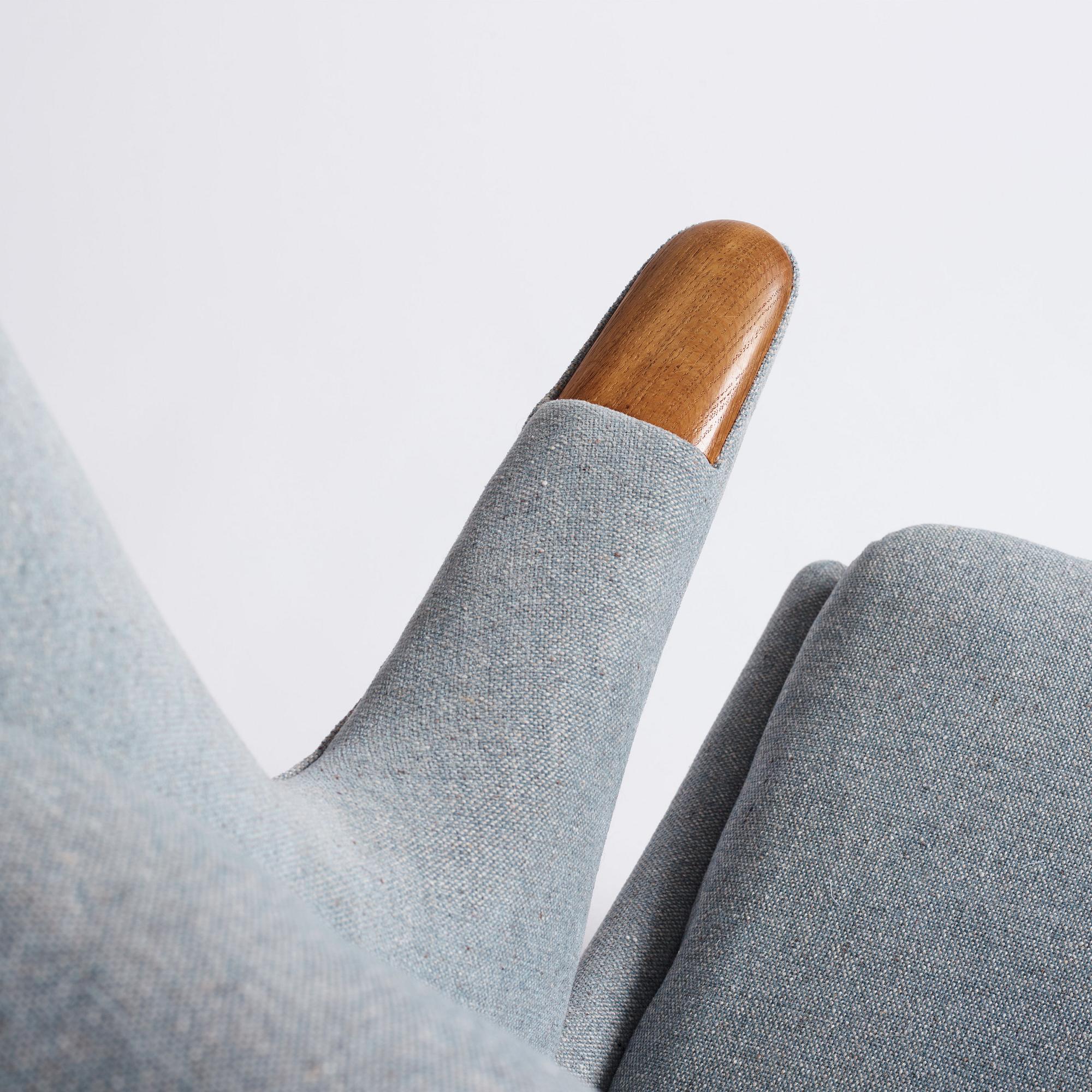 Hans J. Wegner, a 'Papa Bear' easy chair, AP-stolen, Denmark 1950-60s.