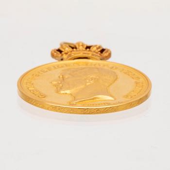 A Swedish gold medal, 1914.