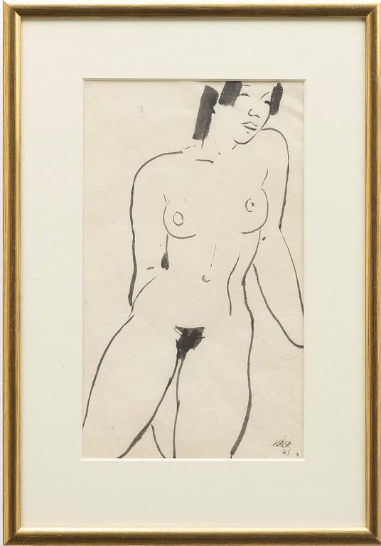 Wilhelm Kåge, Model study.