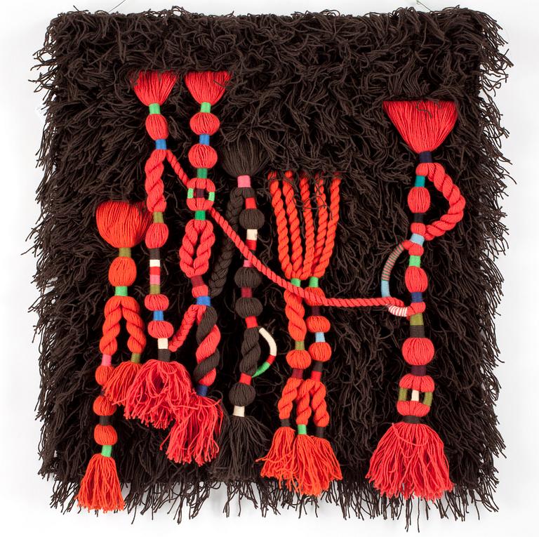 VÄGGBONAD, Kasthall atelje, 1970-tal.