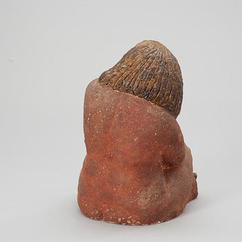 A Stig Lindberg stoneware sculpture, Gustavsberg Studio 1940's.
