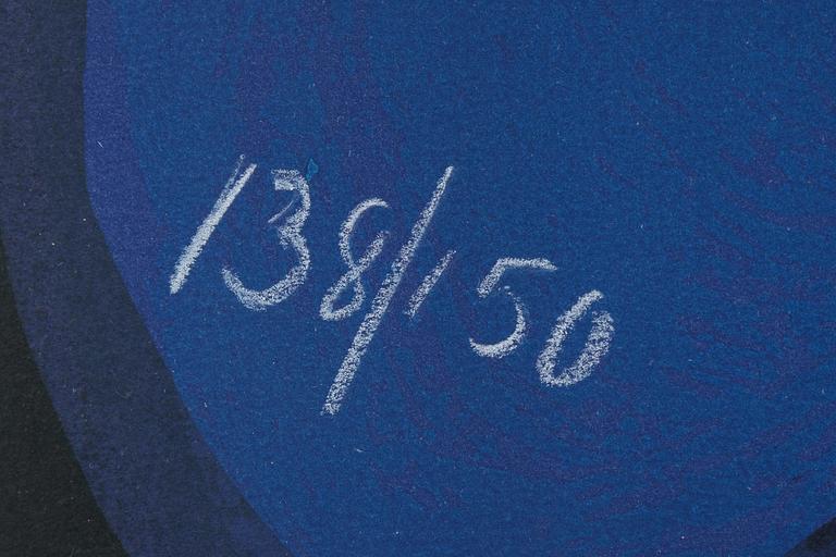 Bengt Lindström, färglitografi, signerad 138/150.