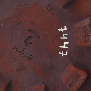 Wilhelm Kåge, a 'Farsta' stoneware vase, Gustavsberg studio 1960.