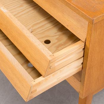 A 1960/70s teak filing cabinet.