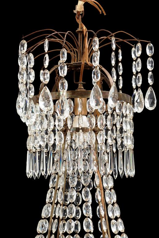 LJUSKRONA, sengustaviansk stil, tidigt 1900-tal. H 75.