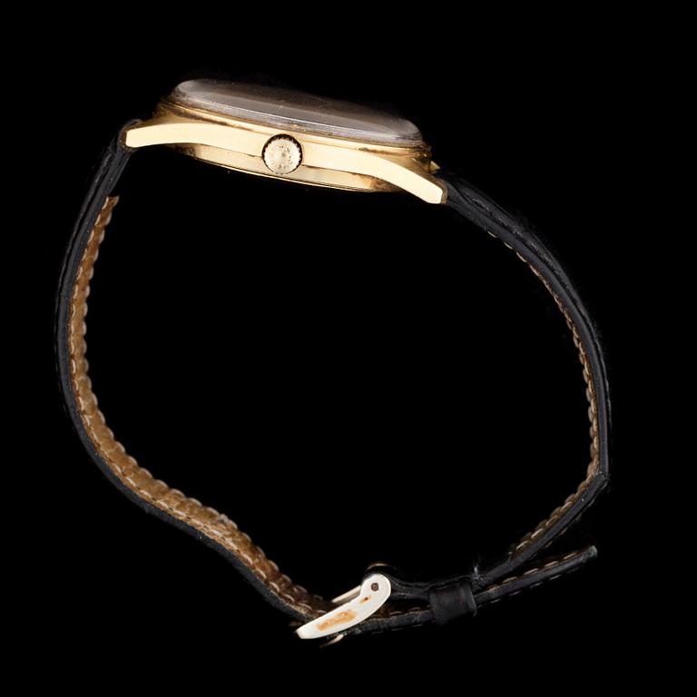 ARMBANDSUR, herr, guld 18 k, Longiness, Automatic, admiral.
