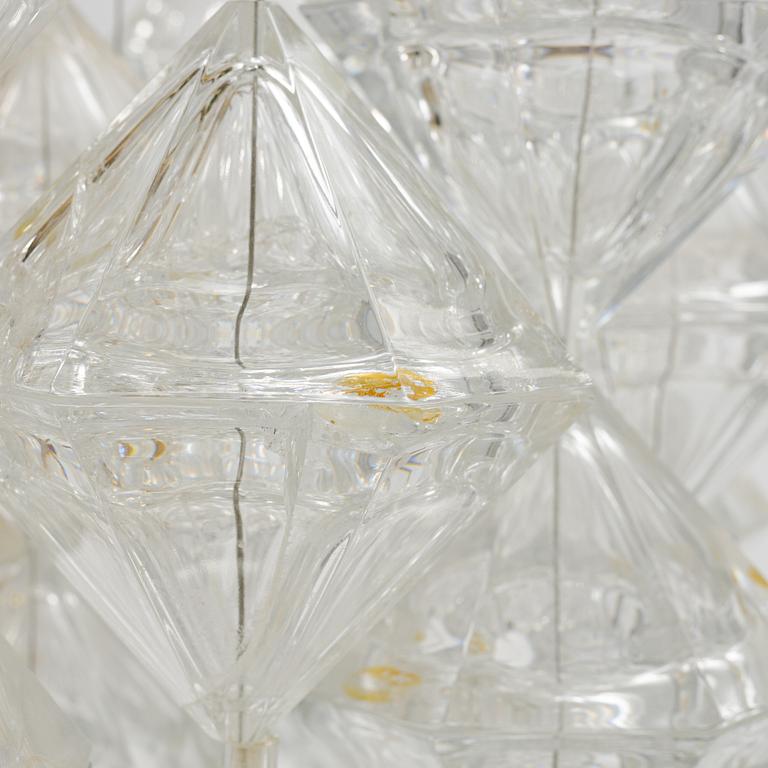 Carl Fagerlund, ceiling lamp, Sirius 2357/111, Orrefors circa 1977.