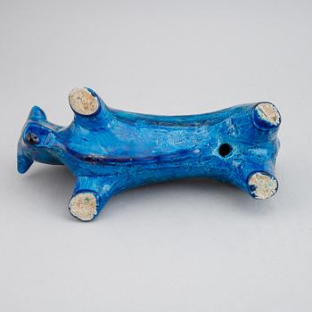 Aldo Londi, Bitossio, tjur samt fat, keramik.