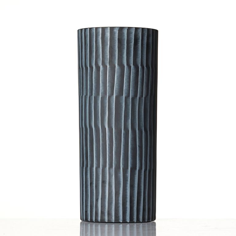 Ingegerd Råman, a "Caracalla" glass vase, Orrefors, Sweden, 2005.