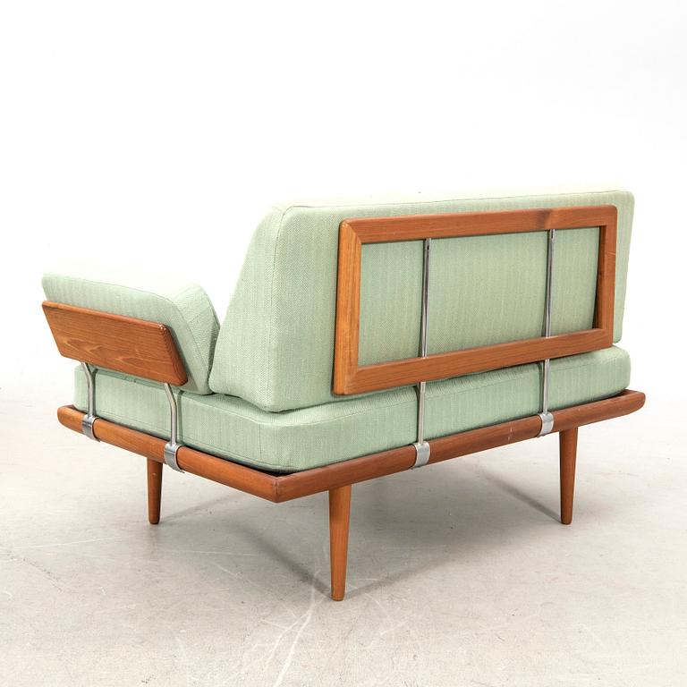 Peter Hvidt & Orla Mølgaard Nielsen, hörnsoffa med bord 3 dlr, "Minerva", France & Daverkosen Danmark 1950/1960-tal.