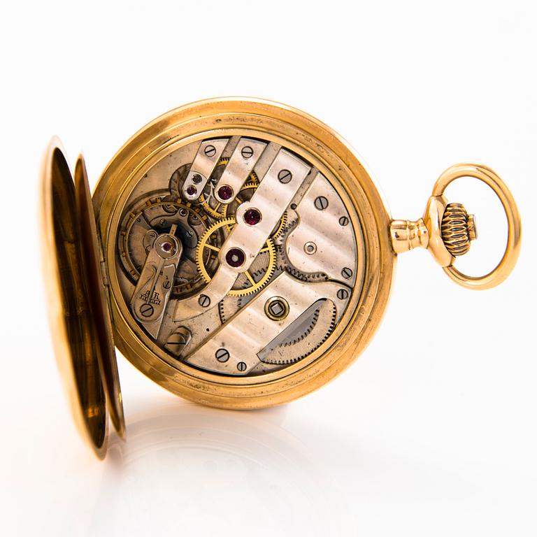 A Lanco pocket watch, 53 mm.