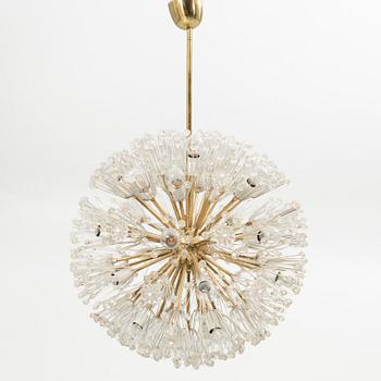 Emil Stejnar, Ceiling lamp, “Snowball”/“Dandelion”, for Rupert Nikoll, Austria, 1950s.