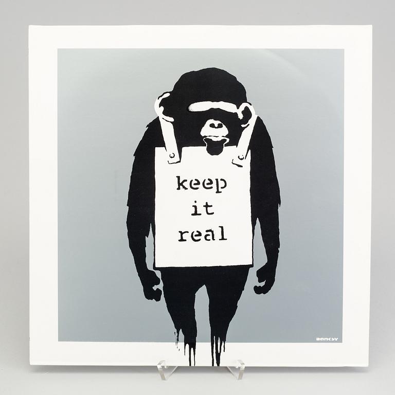 BANKSY, multipel, skivomslag, 12" EP, DJDM, Danger Mouse, released 2008. Numrerad 0770 / 1000.