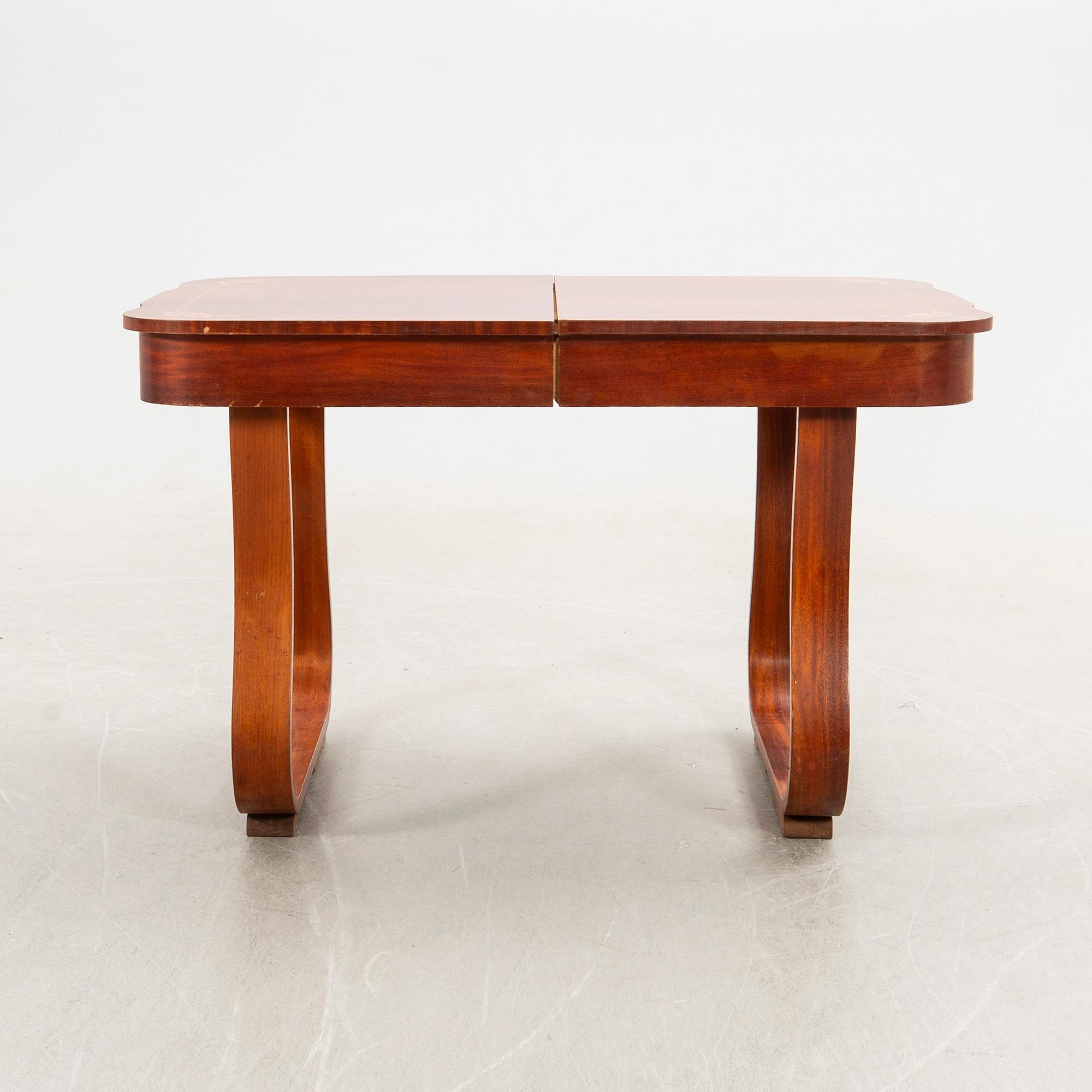 Dining table Central Europe mid-20th century.