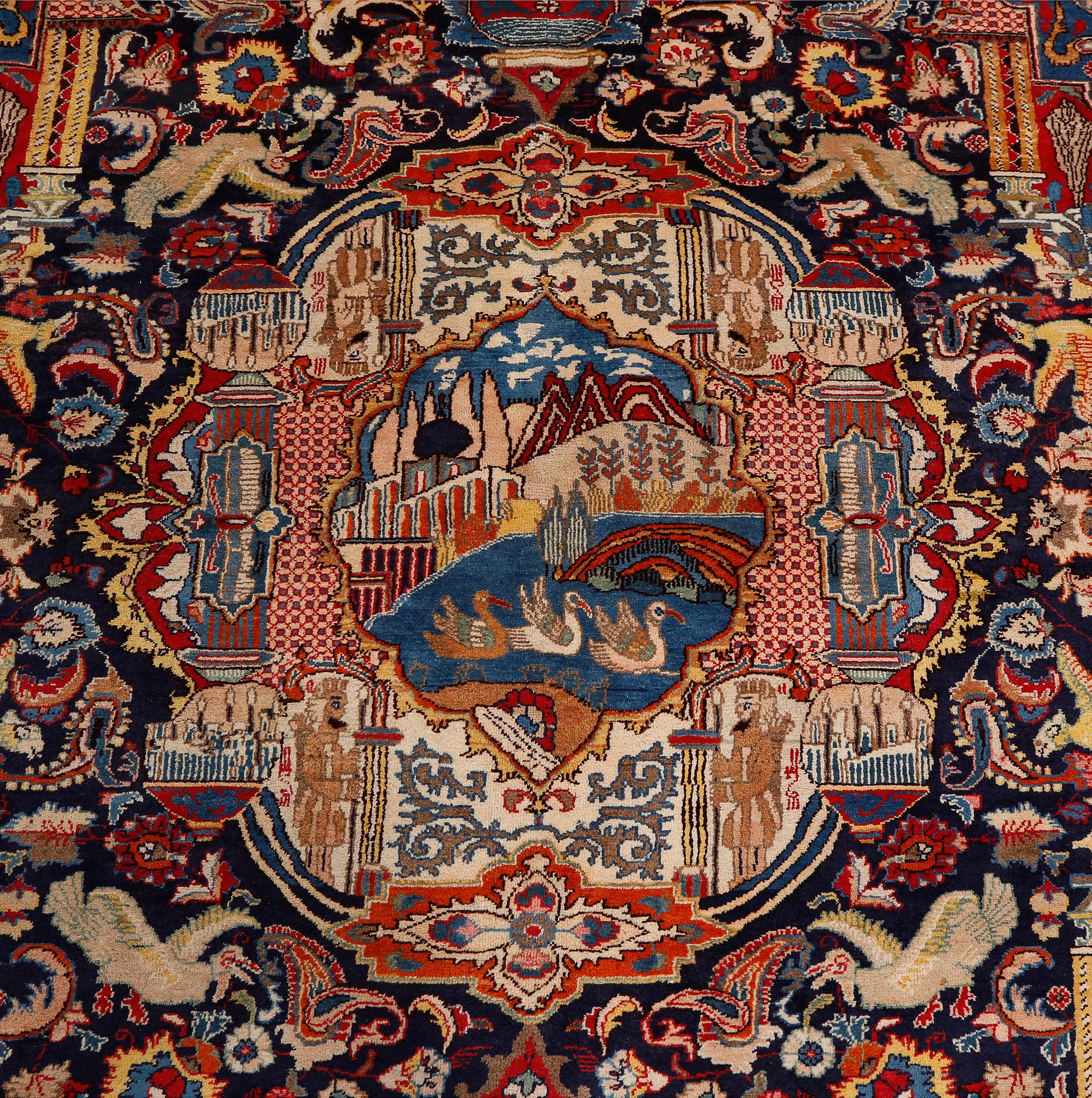 MATTA, Kashmar, figural, 1900-talets senare del, ca 398x283 cm.