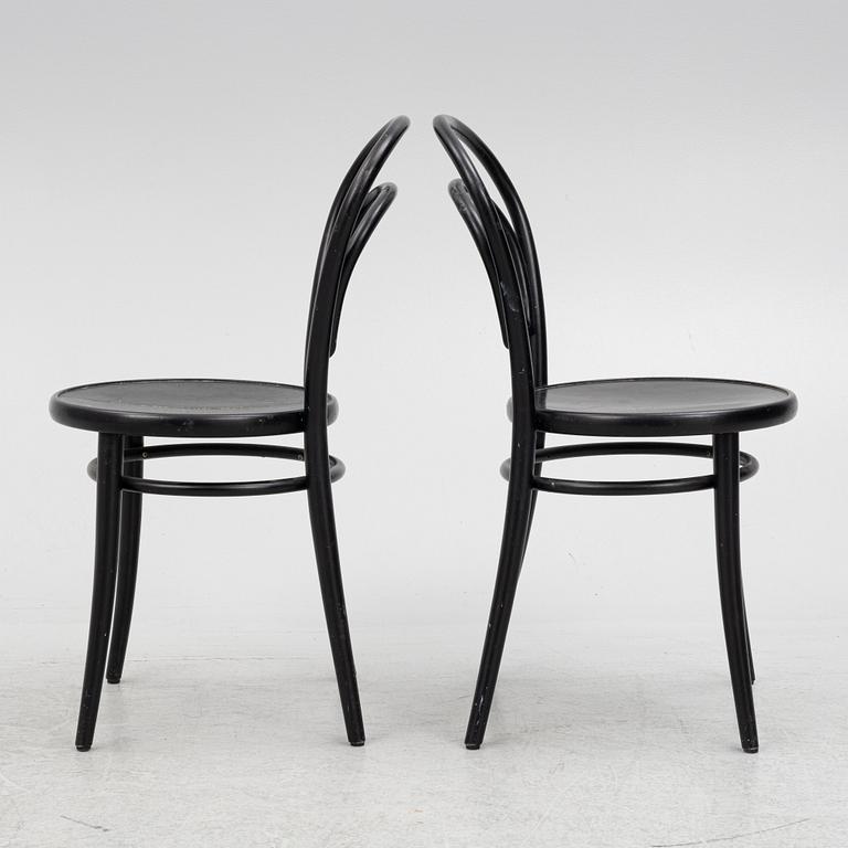 Michael Thonet, stolar, 4 st, "No 14", Ton.