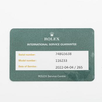 Rolex, Datejust 36, ca 2017.