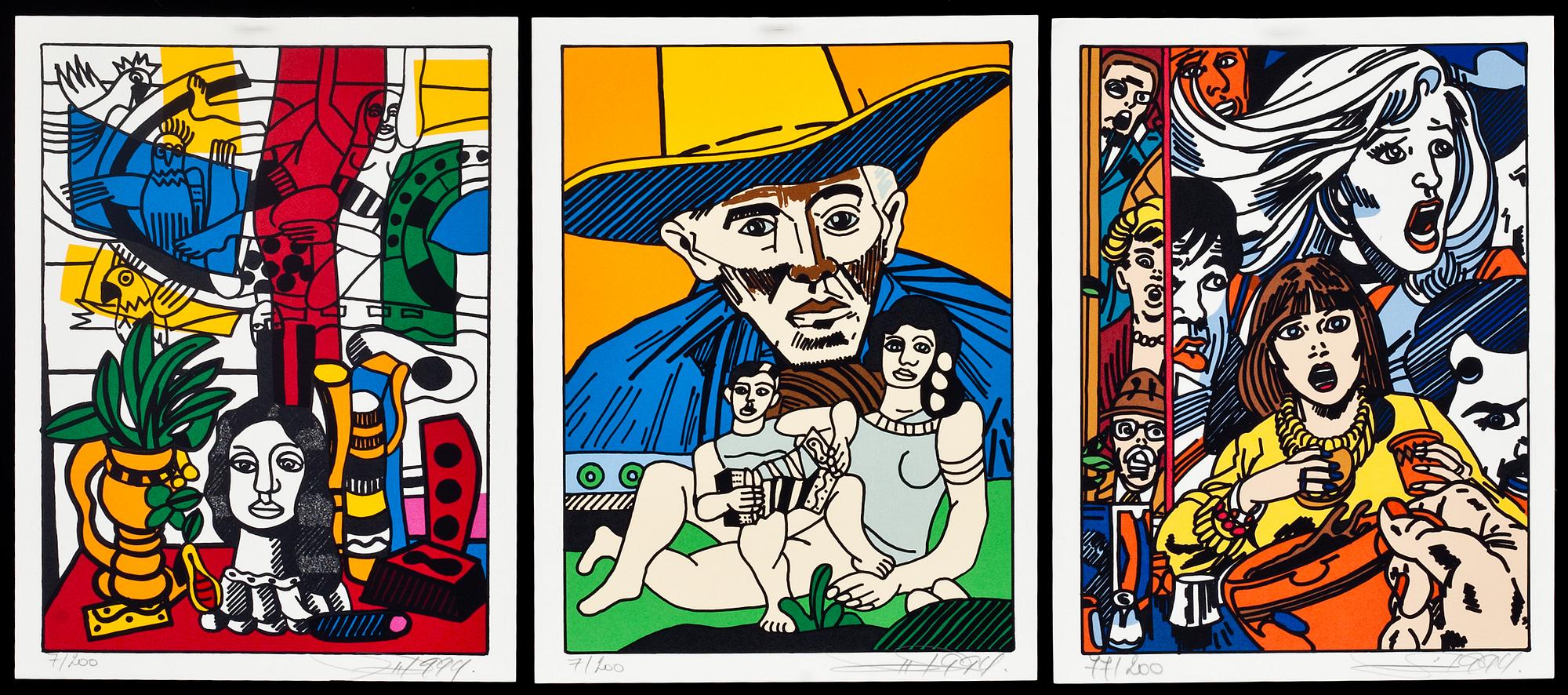 アート・デザイン・音楽 ERRO  Gudmundur Erro ▷ Erró | Buy Original Art Online | Artsper