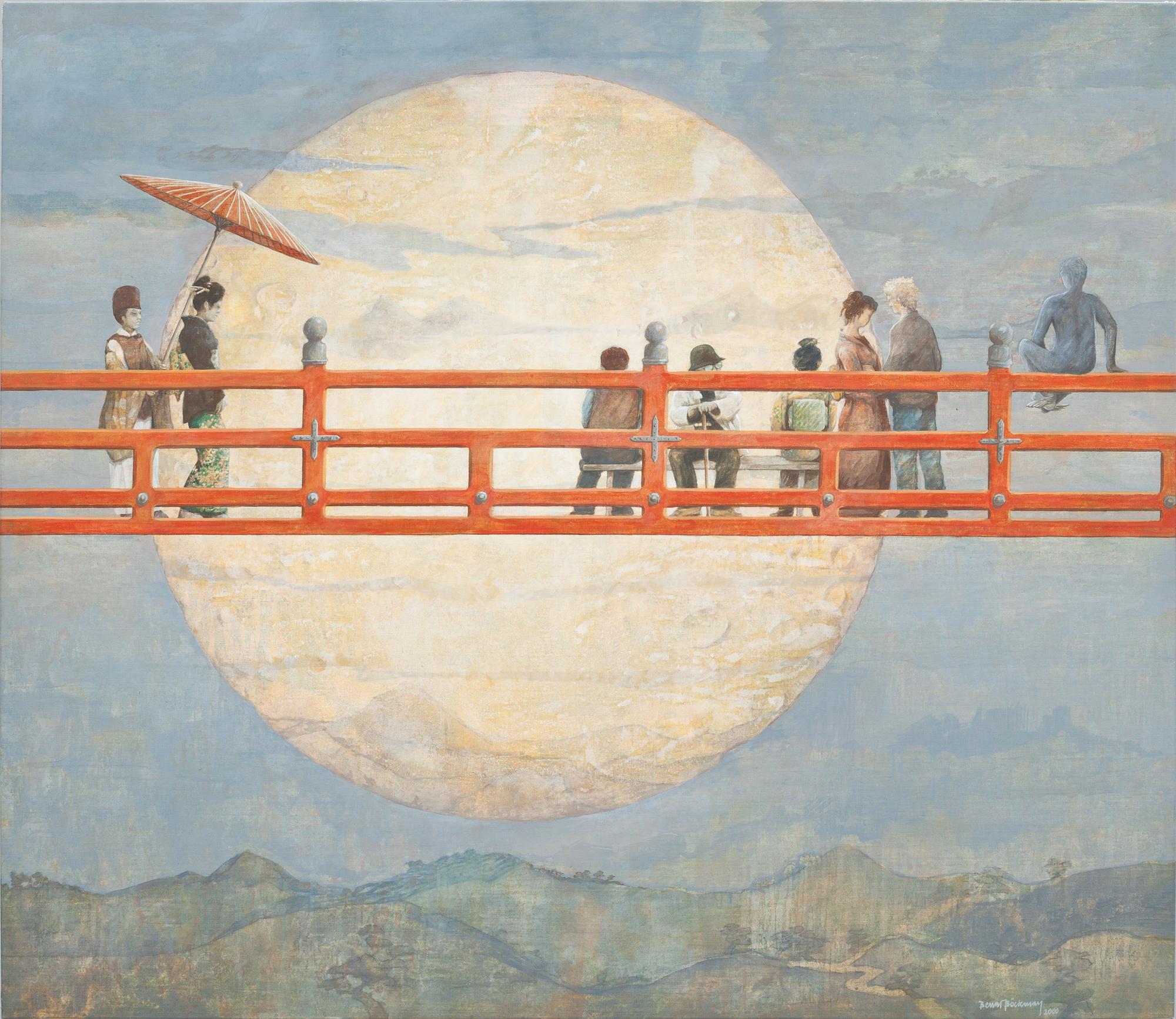 BENGT BÖCKMAN, olja på duk, signerad.