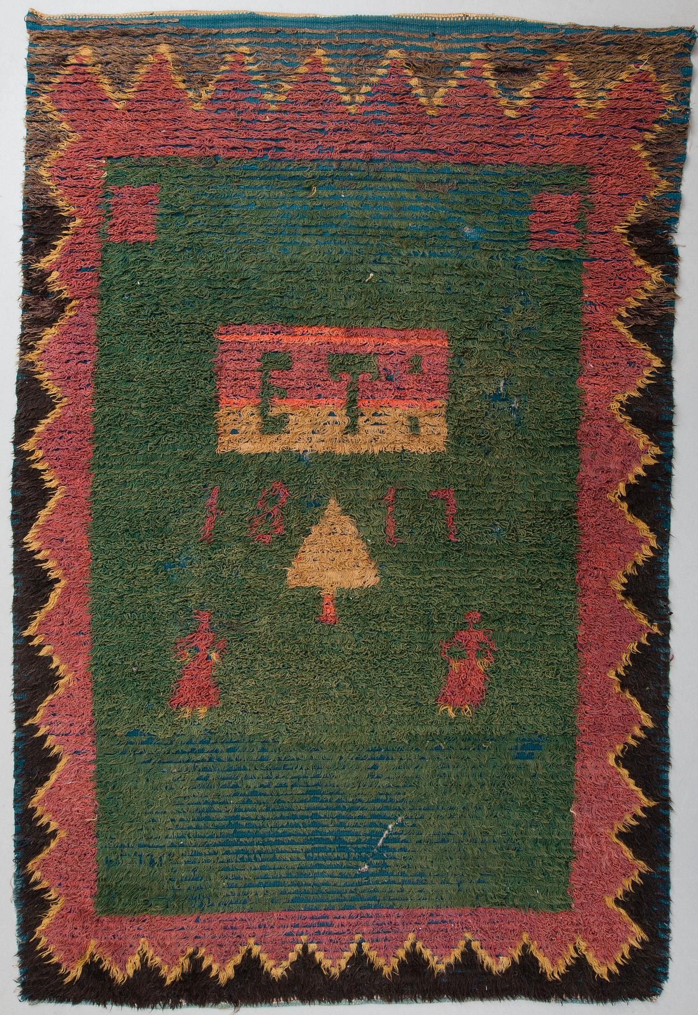 RYA, Finland, 1800-tal. Ca 206x134 cm.