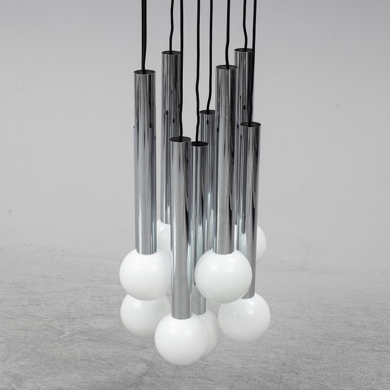 A second half of the 20th century ceiling light.