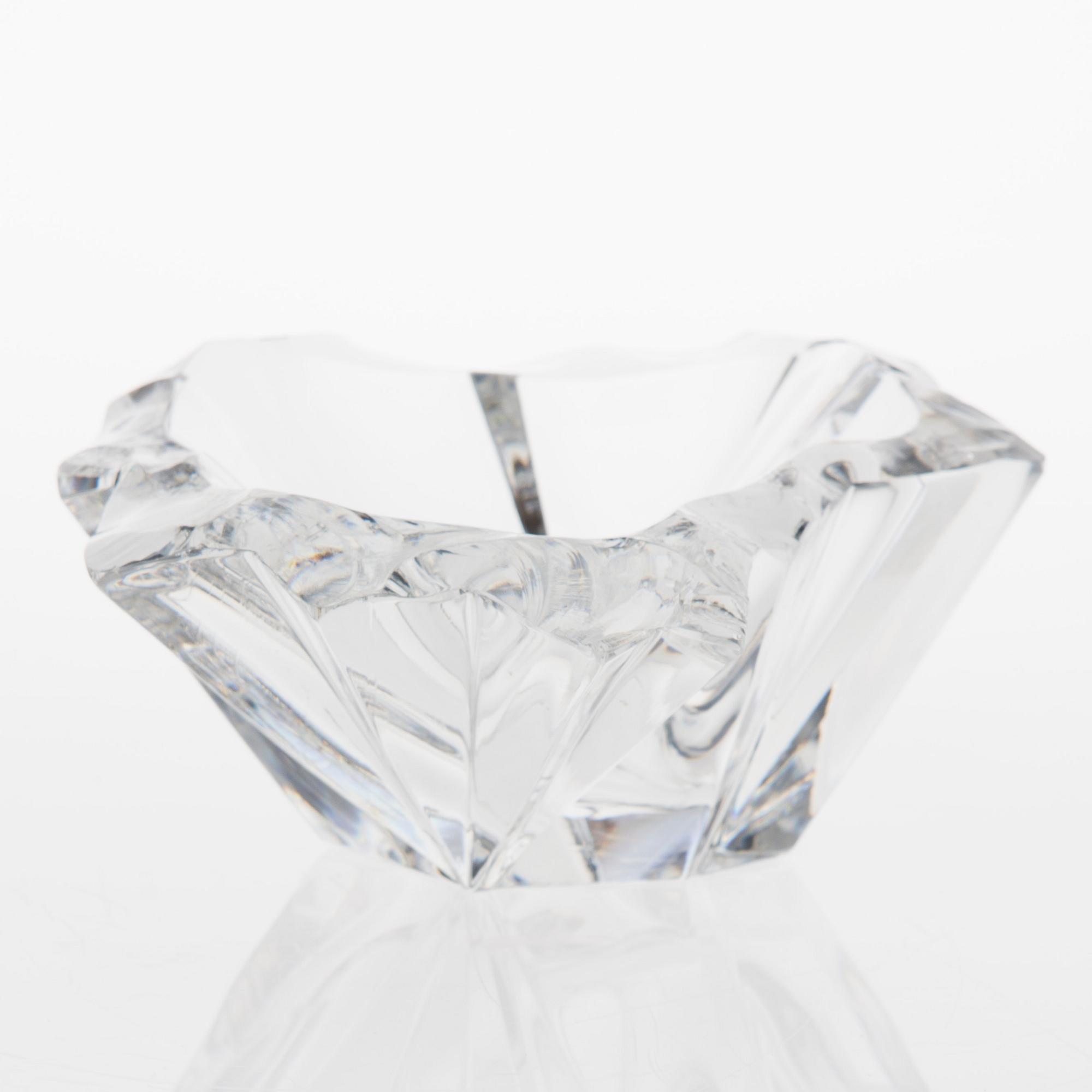 TAPIO WIRKKALA, SKÅL. Isbit. Sign. Tapio Wirkkala Iittala -56.
