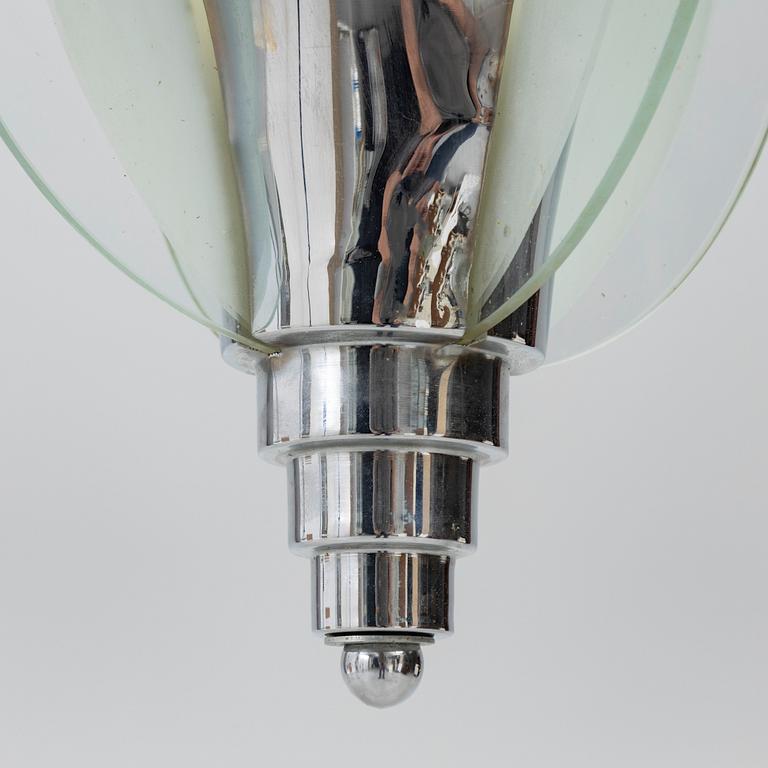 Henri Petitot, attributed to, ceiling lamp, France, Art Deco, 1930s.
