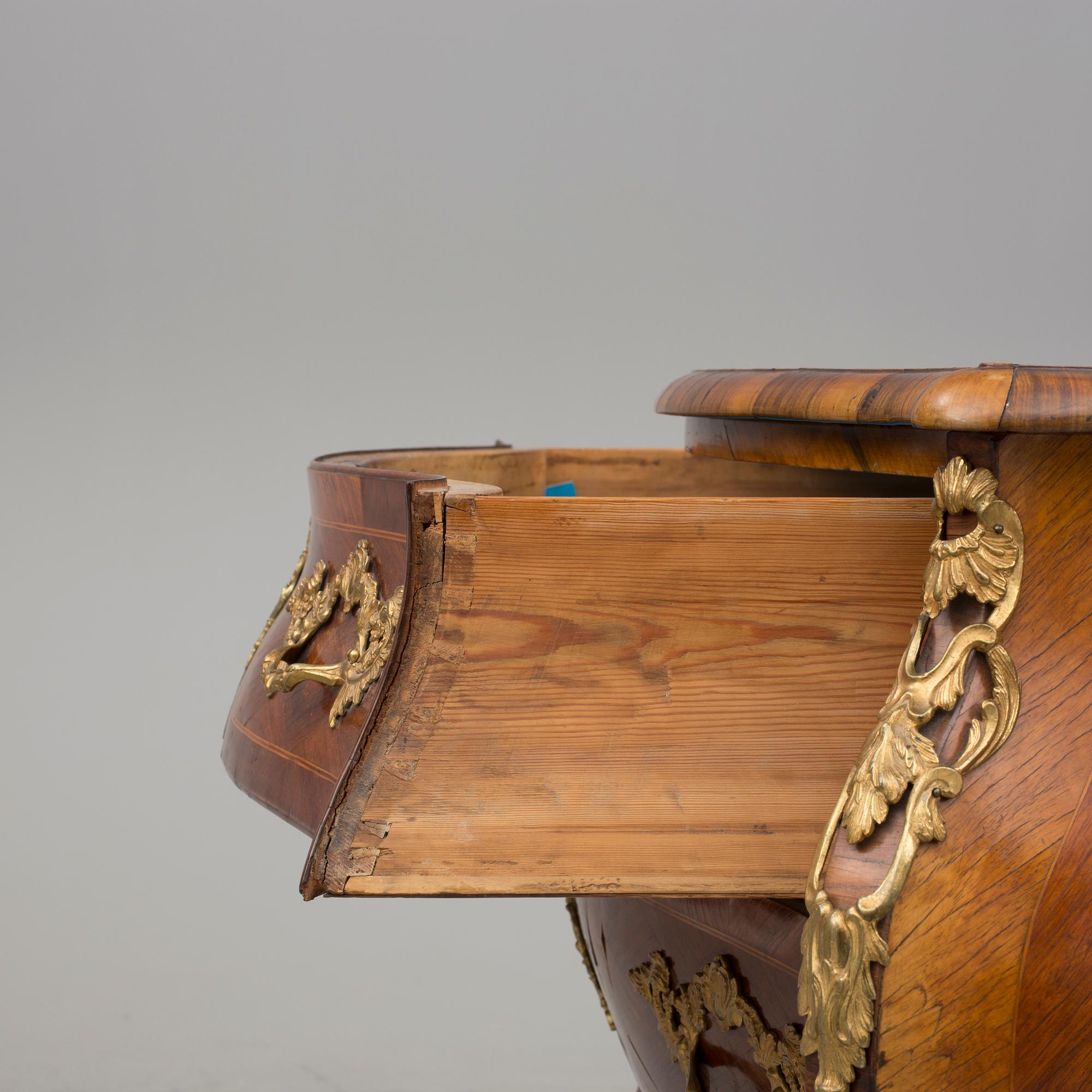 BYRÅ, Stockholmsarbete, Rokoko, 1700-tal.