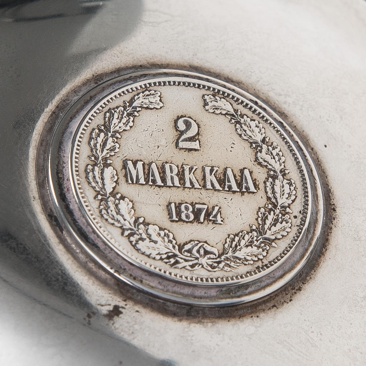 STOP, silver, Kultakeskus Oy, Tavastehus 1930-tal. Vikt 516 g.