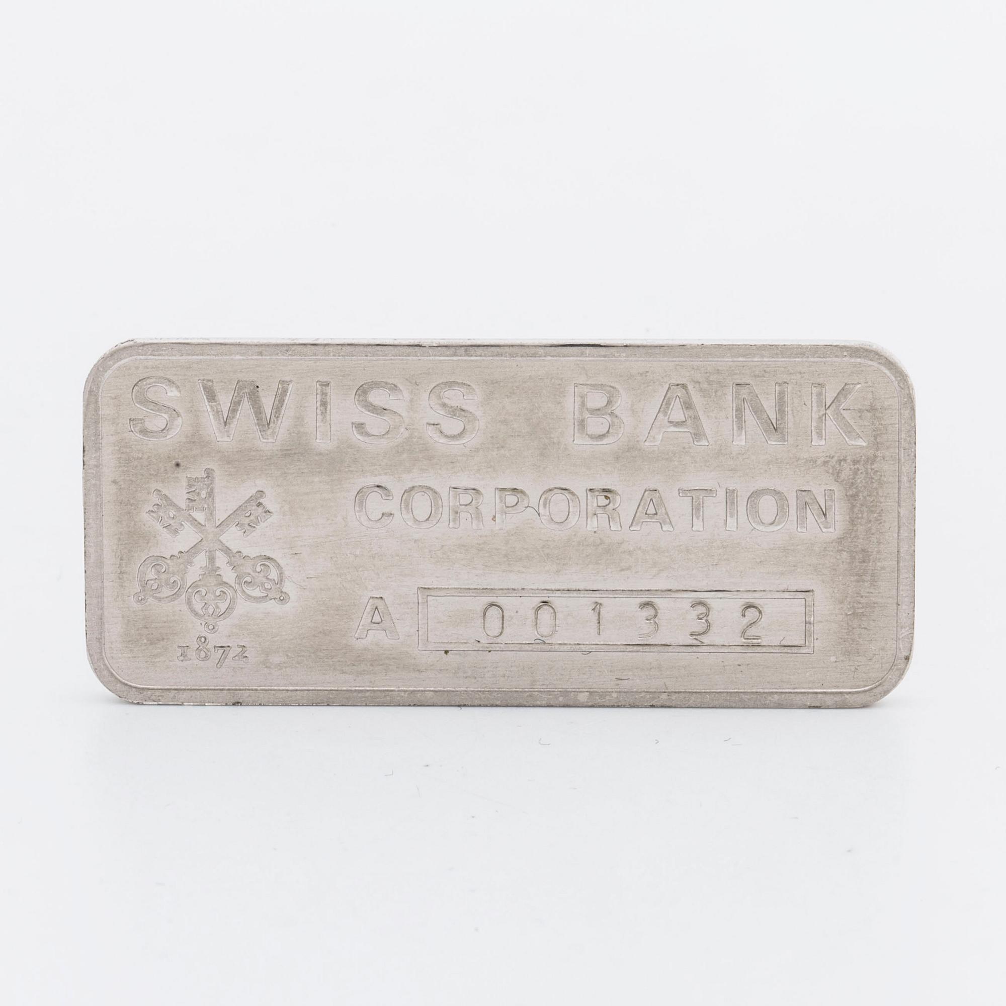 PLATINUM BAR, platinum 999, 31,2 g.