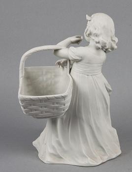 FIGURIN, parian, 1900-tal.