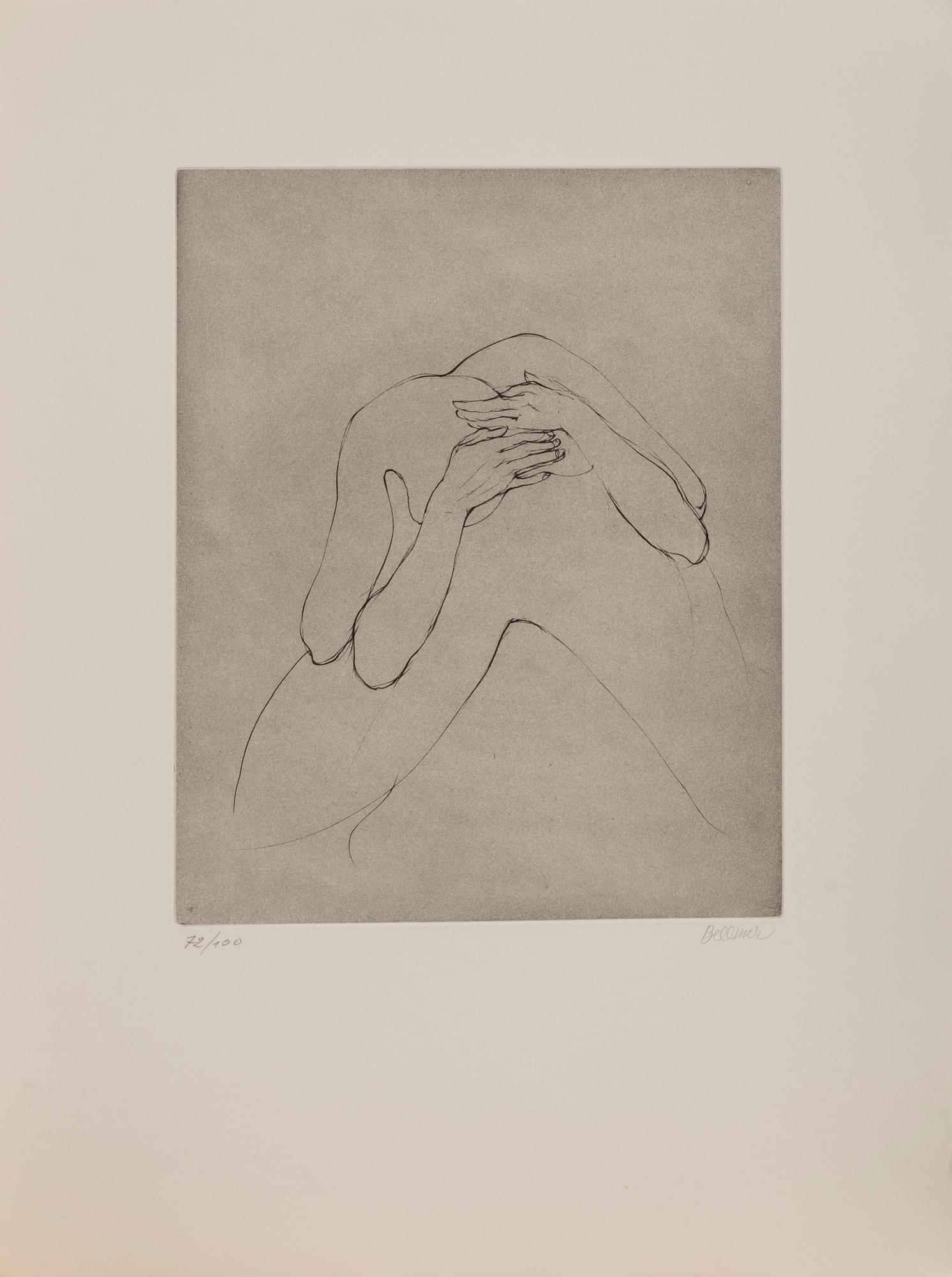 HANS BELLMER, "Les anagrammes du corps". 10 etchings, 1973, each signed in pencil and numbered 72/100.