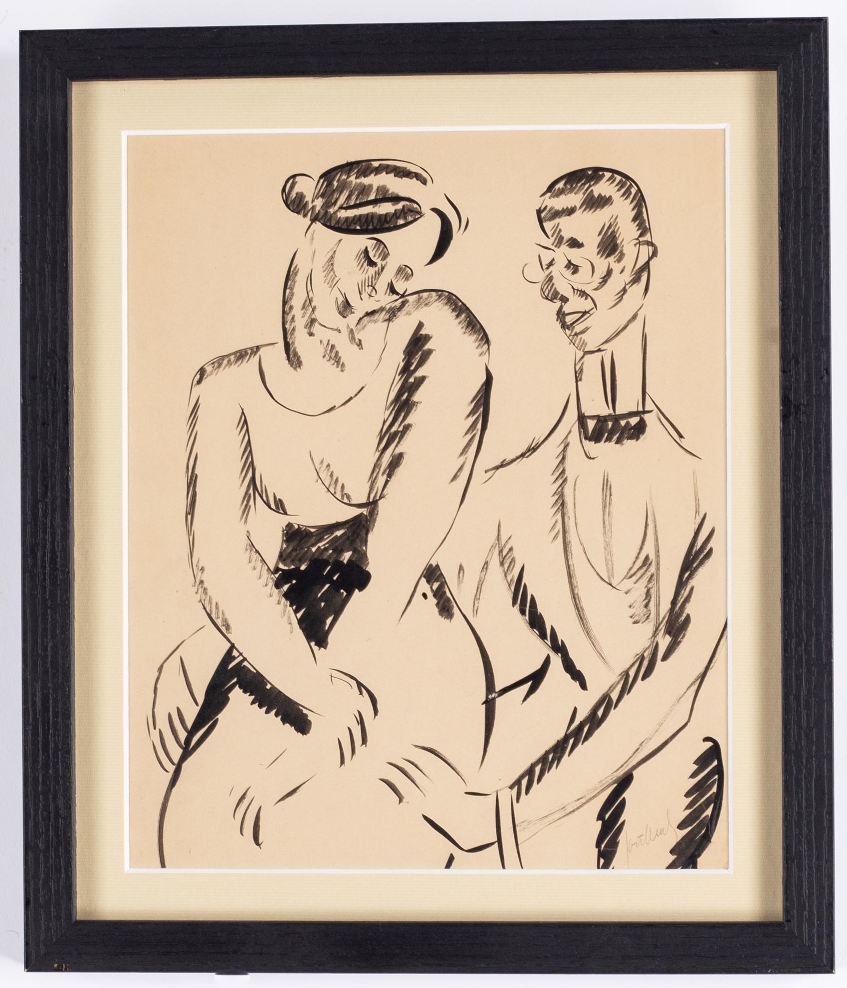 John Jon-And, ink, signed.