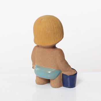 Lisa Larson, figurines, 8 pcs, "Children of the World", Gustavsberg.