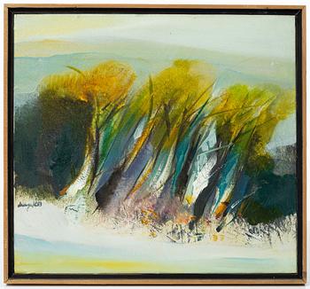 Dilip Dasgupta, Two landscapes.