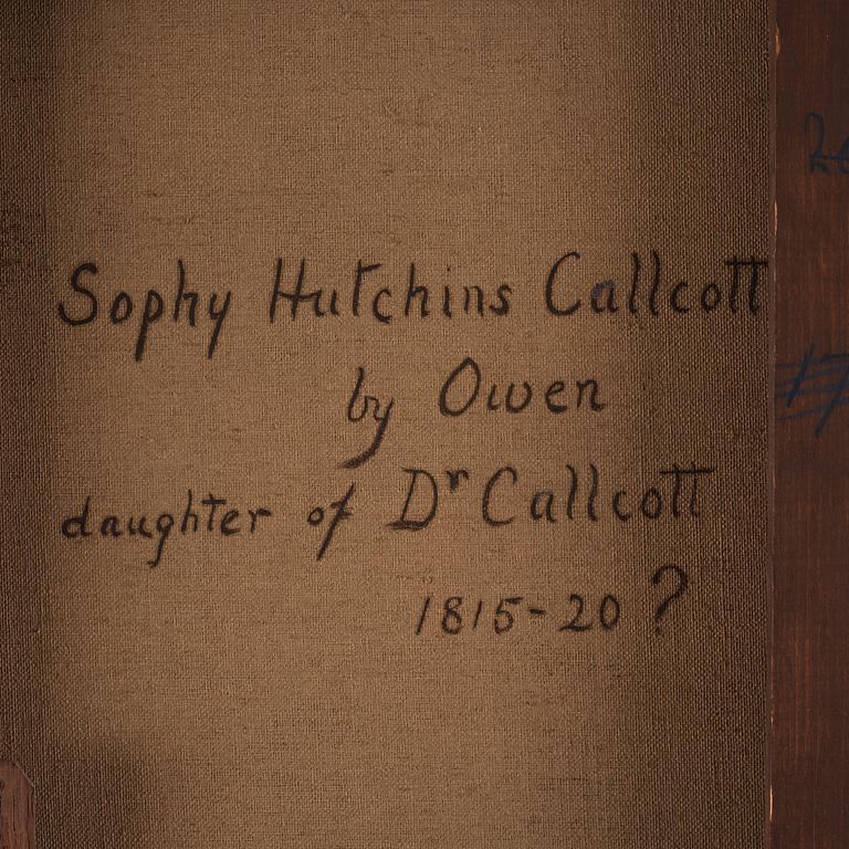William Owen, "Sophy Hutchins Callcott" (daughter of Dr Callcott).