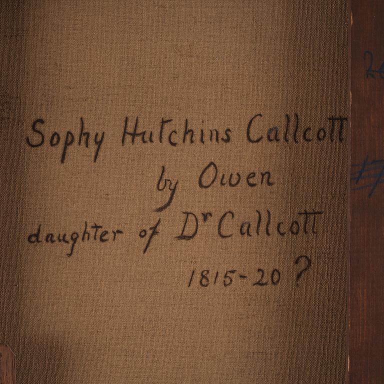 William Owen, "Sophy Hutchins Callcott" (daughter of Dr Callcott).