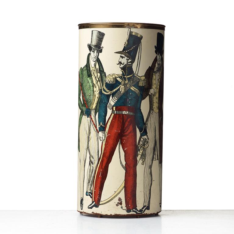 Piero Fornasetti, an umbrella stand, Milan, Italy.