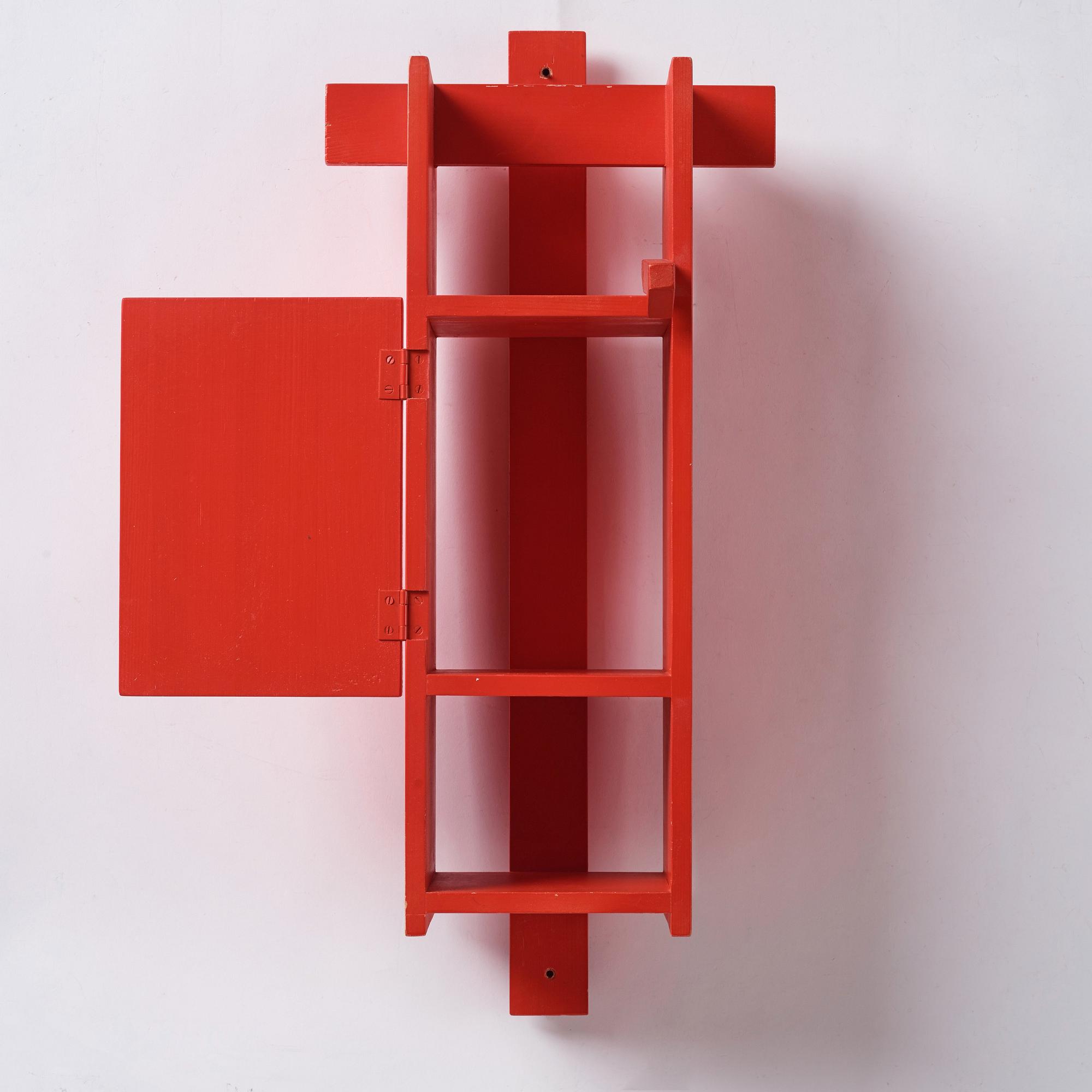 John Kandell, a wall cabinet, "Arkitektskåpet", ed. 139/190, Källemo, Sweden, post 1989.