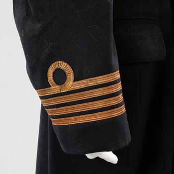 A coat from the Swedish royal navy, the 1950s.