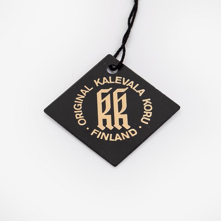 Kalevala Koru, "Halikon kääty", necklace and bracelet, silver, 1988.