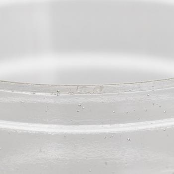 Aino Aalto, snapsglas, 6 st, modell 4056 "Böljeblick" för Karhula Glasbruk 1930-tal.