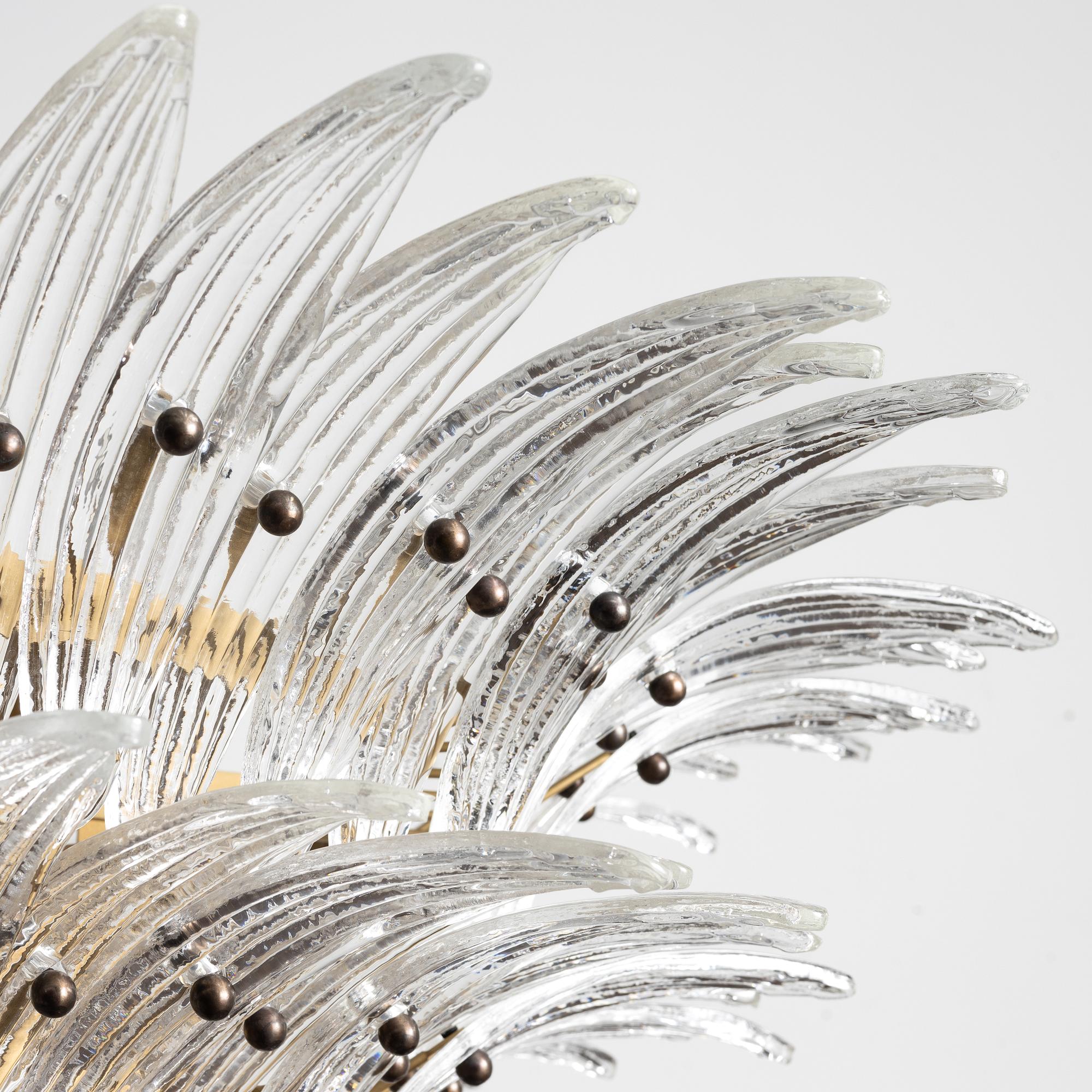 A 'Gatsby' chandelier, Murano.